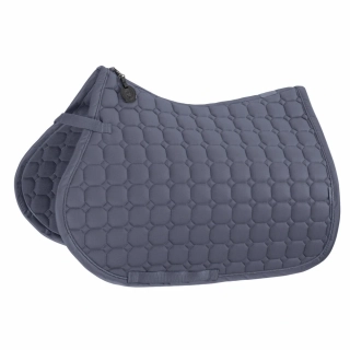 Podsedlová dečka Eskadron Cotton Platinum SS 26, šedo-modrá