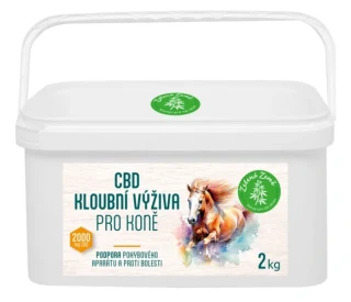 Kloubní výživa pro koně s CBD 2 kg (Zelená země)